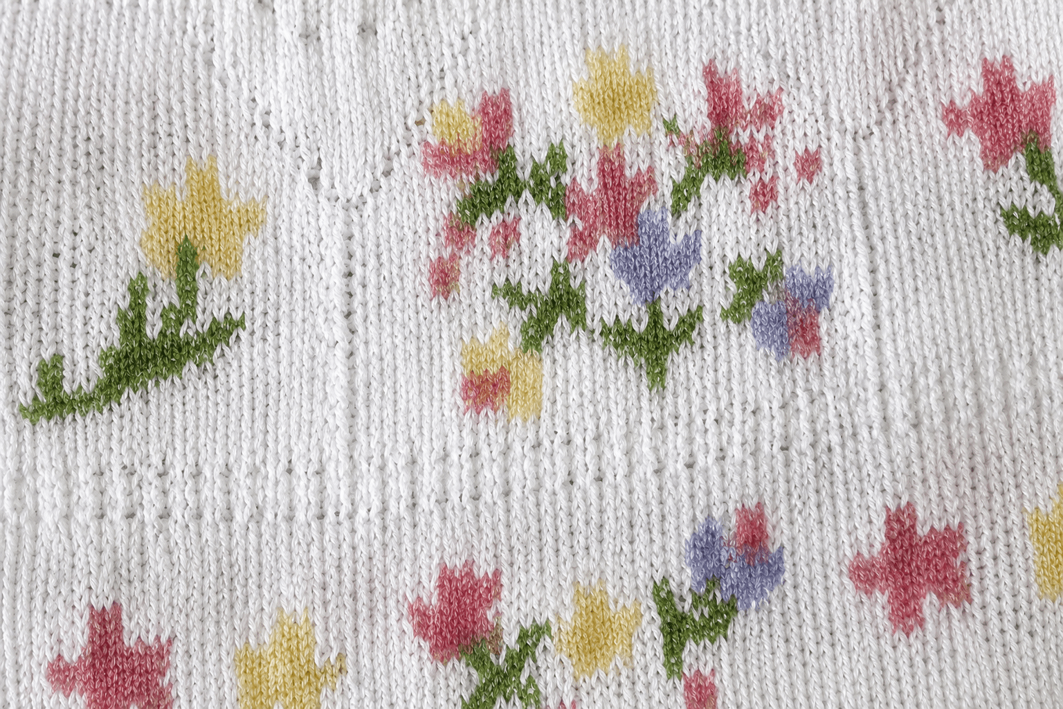 Jacquard knit detail for fashion socks